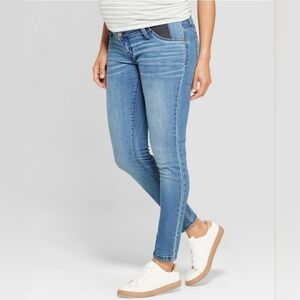 Isabel Women Denim Blue Maternity Jegging Size 18 NWT